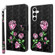 Samsung Galaxy S23 FE 5G 3D Painted Leather Phone Case - Rose