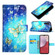 Samsung Galaxy S23 FE 5G 3D Painting Horizontal Flip Leather Phone Case - Golden Butterfly