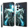 Samsung Galaxy S23 FE 5G 3D Painting Pattern Flip Leather Phone Case - Wolf