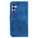 Samsung Galaxy S23 FE 5G 7-shaped Embossed Leather Phone Case - Blue