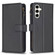 Samsung Galaxy S23 FE 5G 9 Card Slots Zipper Wallet Leather Flip Phone Case - Black