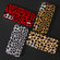 Samsung Galaxy S23 FE 5G ABEEL Black Edge Leopard Phone Case - Red Leopard