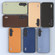 Samsung Galaxy S23 FE 5G ABEEL Carbon Fiber Texture Protective Phone Case - Light Brown