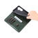 Samsung Galaxy S23 FE 5G AZNS Magnetic Calf Texture Flip Leather Phone Case - Dark Green
