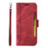 Samsung Galaxy S23 FE 5G BETOPNICE Dual-side Buckle Leather Phone Case - Red Samsung Galaxy S23 FE 5G BETOPNICE Dual-side Buckle Leather Phone Case - Red