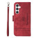 Samsung Galaxy S23 FE 5G BETOPNICE Dual-side Buckle Leather Phone Case - Red Samsung Galaxy S23 FE 5G BETOPNICE Dual-side Buckle Leather Phone Case - Red