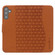 Samsung Galaxy S23 FE 5G Business Diamond Buckle Leather Phone Case with Lanyard - Brown