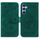 Samsung Galaxy S23 FE 5G Butterfly Rose Embossed Leather Phone Case - Green