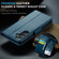 Samsung Galaxy S23 FE 5G CaseMe 023 Butterfly Buckle Litchi Texture RFID Anti-theft Leather Phone Case - Blue