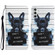 Samsung Galaxy S23 FE 5G Colored Drawing Leather Phone Case - Black Dog