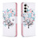 Samsung Galaxy S23 FE 5G Colored Drawing Pattern Leather Phone Case - Tree