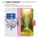 Samsung Galaxy S23 FE 5G Colored Drawing Pattern Leather Phone Case - Tree