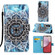 Samsung Galaxy S23 FE 5G Colored Drawing Pattern Plain Weave Leather Phone Case - Undersea Mandala
