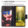 Samsung Galaxy S23 FE 5G Colored Drawing Pattern Zipper Leather Phone Case - Lotus