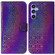Samsung Galaxy S23 FE 5G Colorful Magnetic Buckle Leather Phone Case - Purple