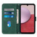 Samsung Galaxy S23 FE 5G Crossbody 3D Embossed Flip Leather Phone Case - Dark Green