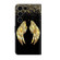 Samsung Galaxy S23 FE 5G Crystal 3D Shockproof Protective Leather Phone Case - Golden Wings