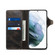 Samsung Galaxy S23 FE 5G Denior Oil Wax Cowhide Magnetic Button Leather Phone Case - Dark Blue