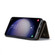 Samsung Galaxy S23 FE 5G DG.MING M1 Series 3-Fold Multi Card Wallet + Magnetic Phone Case - Coffee