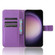 Samsung Galaxy S23 FE 5G Diamond Texture Leather Phone Case - Purple