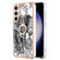 Samsung Galaxy S23 FE 5G Electroplating Dual-side IMD Phone Case with Ring Holder - Totem Elephant