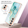 Samsung Galaxy S23 FE 5G Electroplating Marble Dual-side IMD Phone Case - Green 003