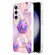 Samsung Galaxy S23 FE 5G Electroplating Splicing Marble TPU Phone Case - Light Purple