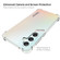 Samsung Galaxy S23 FE 5G ENKAY Transparent TPU Shockproof Phone Case Samsung Galaxy S23 FE 5G ENKAY Transparent TPU Shockproof Phone Case