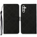 Samsung Galaxy S23 FE 5G Ethnic Style Embossed Pattern Leather Phone Case - Black