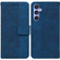 Samsung Galaxy S23 FE 5G Geometric Embossed Leather Phone Case - Blue