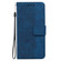 Samsung Galaxy S23 FE 5G Geometric Embossed Leather Phone Case - Blue