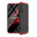Samsung Galaxy S23 FE 5G GKK Three Stage Splicing Full Coverage PC Phone Case - Black Red