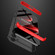 Samsung Galaxy S23 FE 5G GKK Three Stage Splicing Full Coverage PC Phone Case - Black Red
