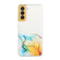 Samsung Galaxy S23 FE 5G Hollow Marble Pattern TPU Precise Hole Phone Case - Yellow