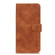 Samsung Galaxy S23 FE 5G KHAZNEH Retro Texture Horizontal Flip Leather Phone Case - Brown