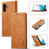 Samsung Galaxy S23 FE 5G LC.IMEEKE Strong Magnetism Microfiber Leather Phone Case - Brown