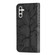 Samsung Galaxy S23 FE 5G Life Tree Embossing Pattern Leather Phone Case - Black