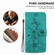 Samsung Galaxy S23 FE 5G Lily Embossed Leather Phone Case - Green