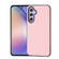 Samsung Galaxy S23 FE 5G Litchi Pattern Stitched Side-mounted Phone Case - Pink