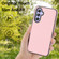 Samsung Galaxy S23 FE 5G Litchi Pattern Stitched Side-mounted Phone Case - Pink