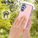 Samsung Galaxy S23 FE 5G Litchi Pattern Stitched Side-mounted Phone Case - Pink