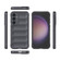 Samsung Galaxy S23 FE 5G Magic Shield TPU + Flannel Phone Case - Dark Grey