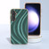 Samsung Galaxy S23 FE 5G Nano Electroplating Galactic Pattern Protective Phone Case - Green