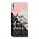Samsung Galaxy S23 FE 5G Oil Embossed 3D Drawing Leather Phone Case - Stitching Marble