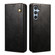 Samsung Galaxy S23 FE 5G Oil Wax Crazy Horse Texture Leather Phone Case - Black