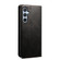 Samsung Galaxy S23 FE 5G Oil Wax Crazy Horse Texture Leather Phone Case - Black