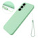 Samsung Galaxy S23 FE 5G Pure Color Liquid Silicone Shockproof Phone Case - Green