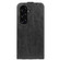 Samsung Galaxy S23 FE 5G R64 Texture Vertical Flip Leather Phone Case - Black