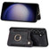 Samsung Galaxy S23 FE 5G Retro Skin-feel Ring multi-card Wallet Phone Case - Black