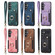 Samsung Galaxy S23 FE 5G Retro Skin-feel Ring multi-card Wallet Phone Case - Blue